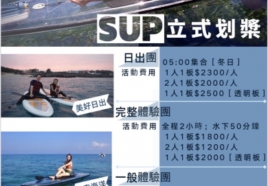 SUP立槳浪板